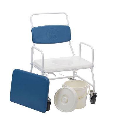 Birstall Bariatric Mobile Commode **