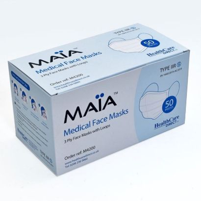 Medical Masks 3ply Ear Loop - Type IIR
