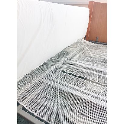 MRSA Resistant Connected Bed Rail Bumpers (Pair) 