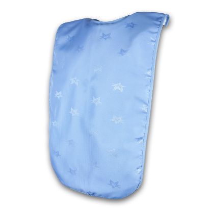 Adult Aprons -Ivyleaf design (45 x 90cm) - BLUE - Popper Fastening 