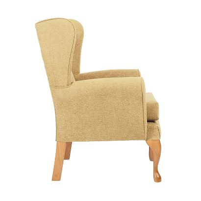 Drive Queen Anne Fireside Chair - Ochre