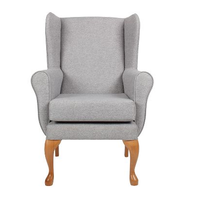 Drive Queen Anne Fireside Chair - Stone