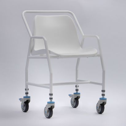 Tilton Mobile Shower Chair - 2 Brake Castors