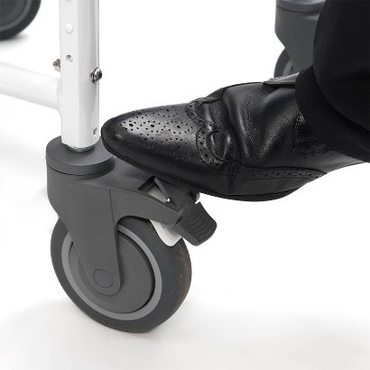 Aston Shower Commode Chair with 24" Wheels