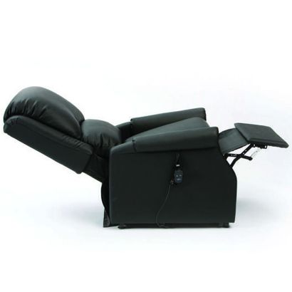 Picture of Chicago Riser Recliner (Dual Handset) - Black AM-PVC