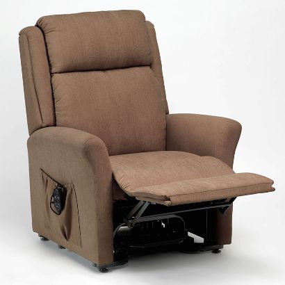 Picture of Memphis Dual Motor Riser Recliner - Mushroom