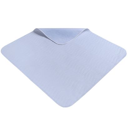 Picture of Blue Sonoma Bed Pad Without Tucks - Single (85cm x 90cm)