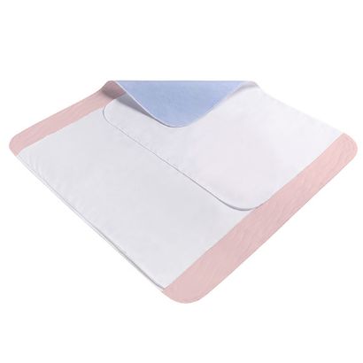Picture of Pink Sonoma Bed Pad With Tuck-in Flaps - Single (85 x 90 cm)