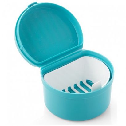 Picture of Denture Cup with Strainer & Lid