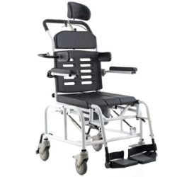 Picture of Alerta Aqua Tilt-In-Space Hi-Lo Shower Commode Chair