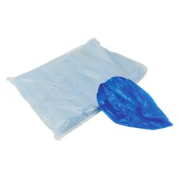 Picture of Regular Flat Pack Polythene Aprons - Blue (100)