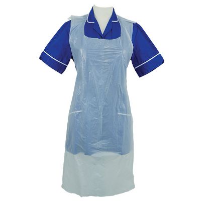 Picture of Heavy Duty Aprons on a Roll  - White  (200/Roll) (20000025) [A1W/R]