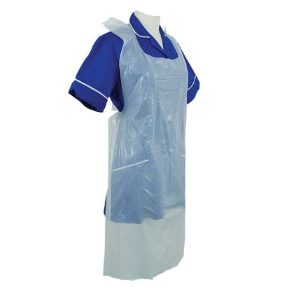Picture of Heavy Duty Aprons on a Roll  - White  (200/Roll) (20000025) [A1W/R]
