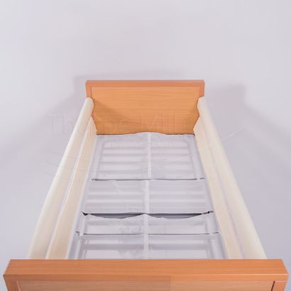 Picture of 2-Bar Rail Bumpers with Mesh Window & Connected Mesh Panel (Pair)