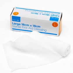 Picture of HSE Large Wound Dressing [18 x 18cm] (Sterile) (10) ** [317]