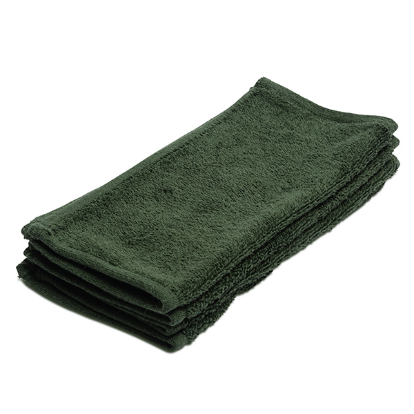 Evolution Hand Towels Bottle Green Pack of 6 Healthcare