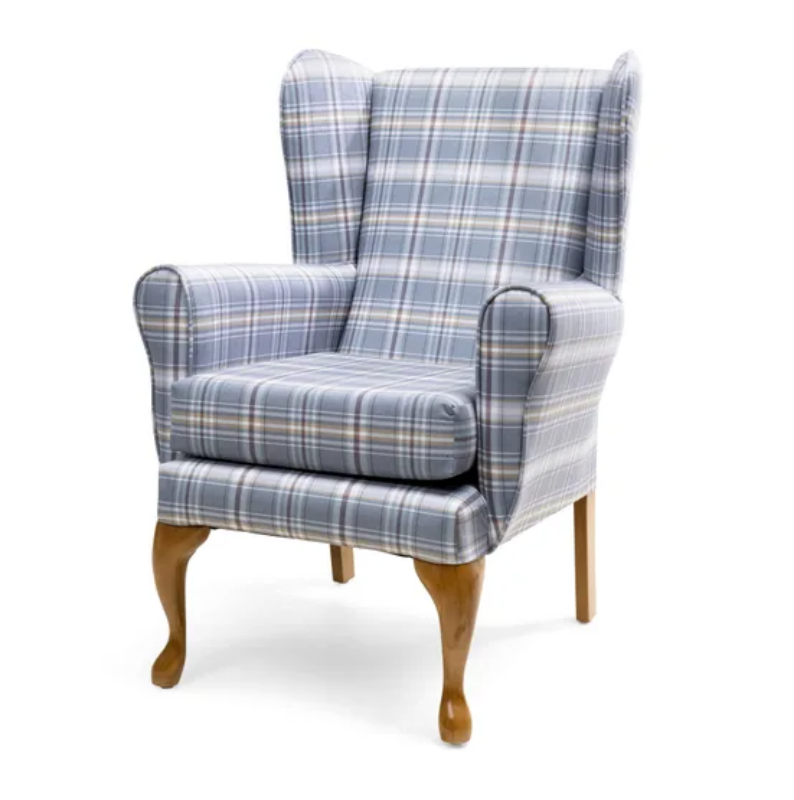 Picture of Fire Side Chair Balmoral Slate Blue (Cribb5)