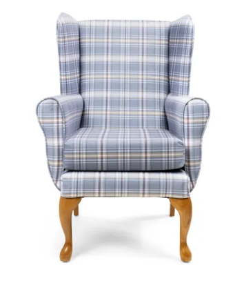 Picture of Fire Side Chair Balmoral Slate Blue (Cribb5)