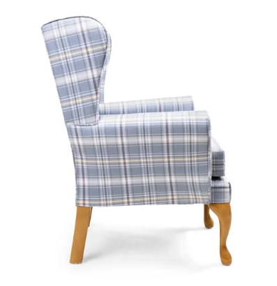 Picture of Fire Side Chair Balmoral Slate Blue (Cribb5)
