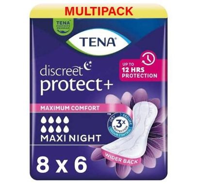 Picture of TENA Lady Discreet Maxi Night (8 x 6)