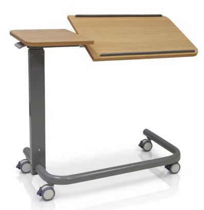 Picture of Lissa Oak - Double Tilting Overbed Table