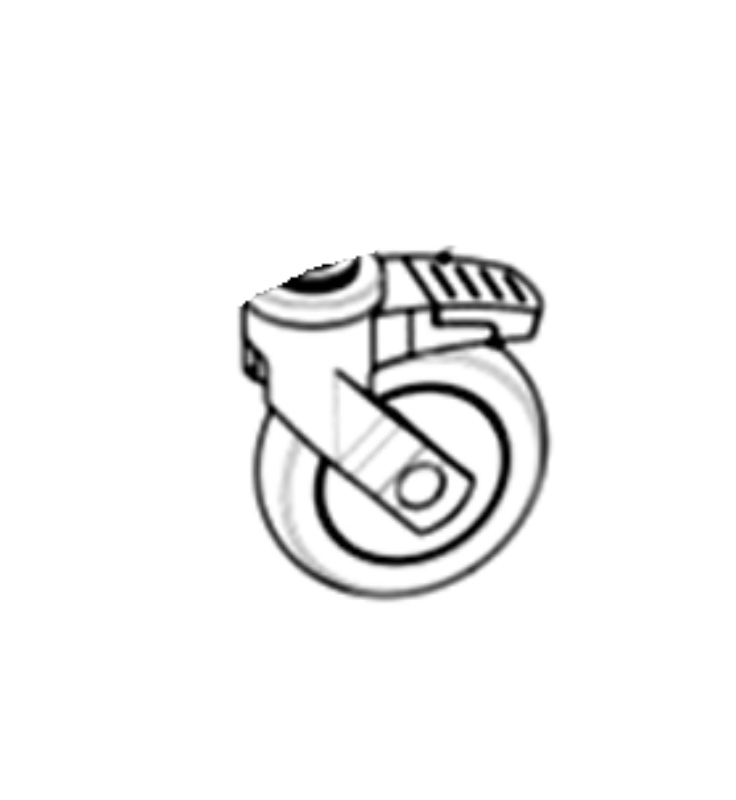 Picture of INTEGRA CHAIR SPARES - Castor Braked Directional D125X32