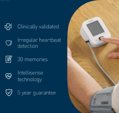 Picture of OMRON M2 Essential Upper Arm Blood Pressure Monitor