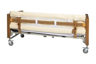 Picture of 3-Bar Rail Bumpers with Mesh Window - Zip Fasten (Pair)