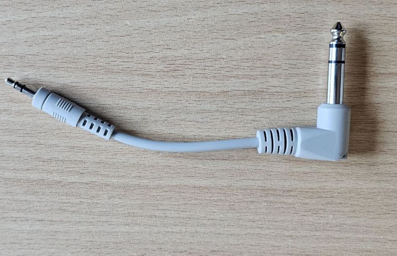 Picture of Alerta Wall Point Cable, 14cm Stereo, Double Ring Plug
