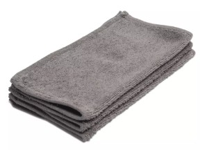 Evolution Face Flannels Stone (Pack of 12)