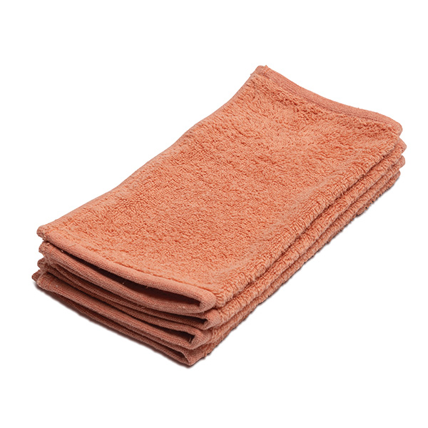 Evolution Hand Towels Terracotta (Pack of 6)