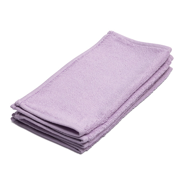 Evolution Face Flannels Lilac (Pack of 12)