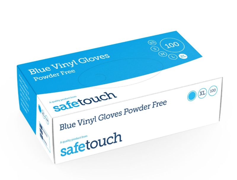 Large Blue Vinyl (100)