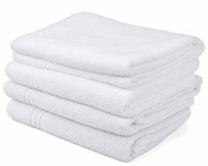 Evolution Bath Sheets White (pack of 3)