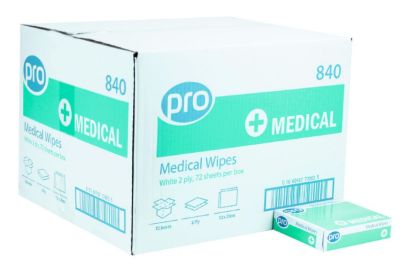 PRO Medical Wipe Tissues - Case of 72